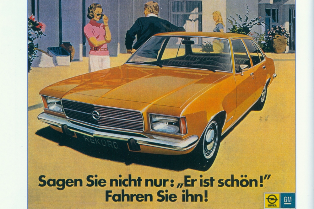 Tradition: 40 Jahre Opel Rekord D/Commodore B - Millionäre Für Die ...